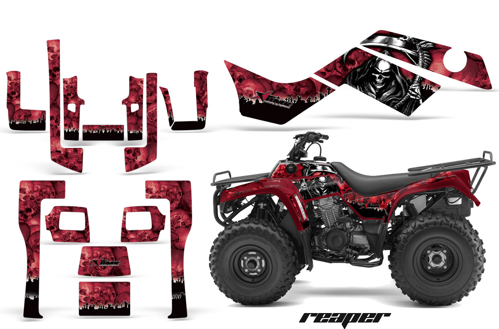 Kawasaki Bayou 250 Graphics Reaper M